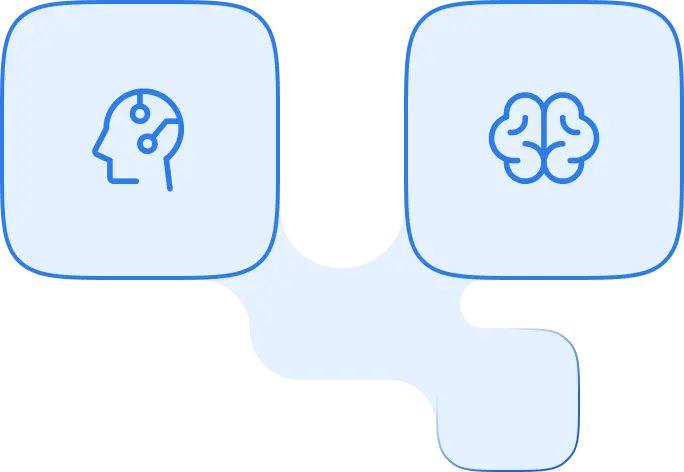人工智能 （AI） 和机器学习 （ML） 图标